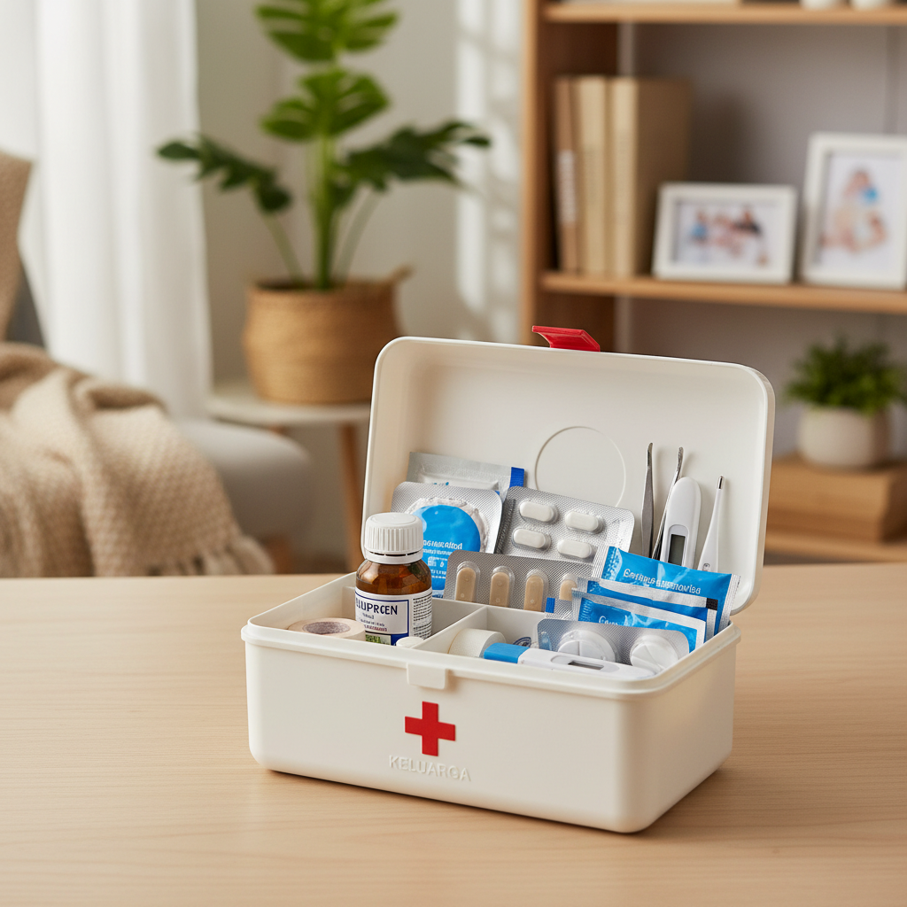10 Obat Dasar & P3K Wajib di Rumah untuk Keluarga