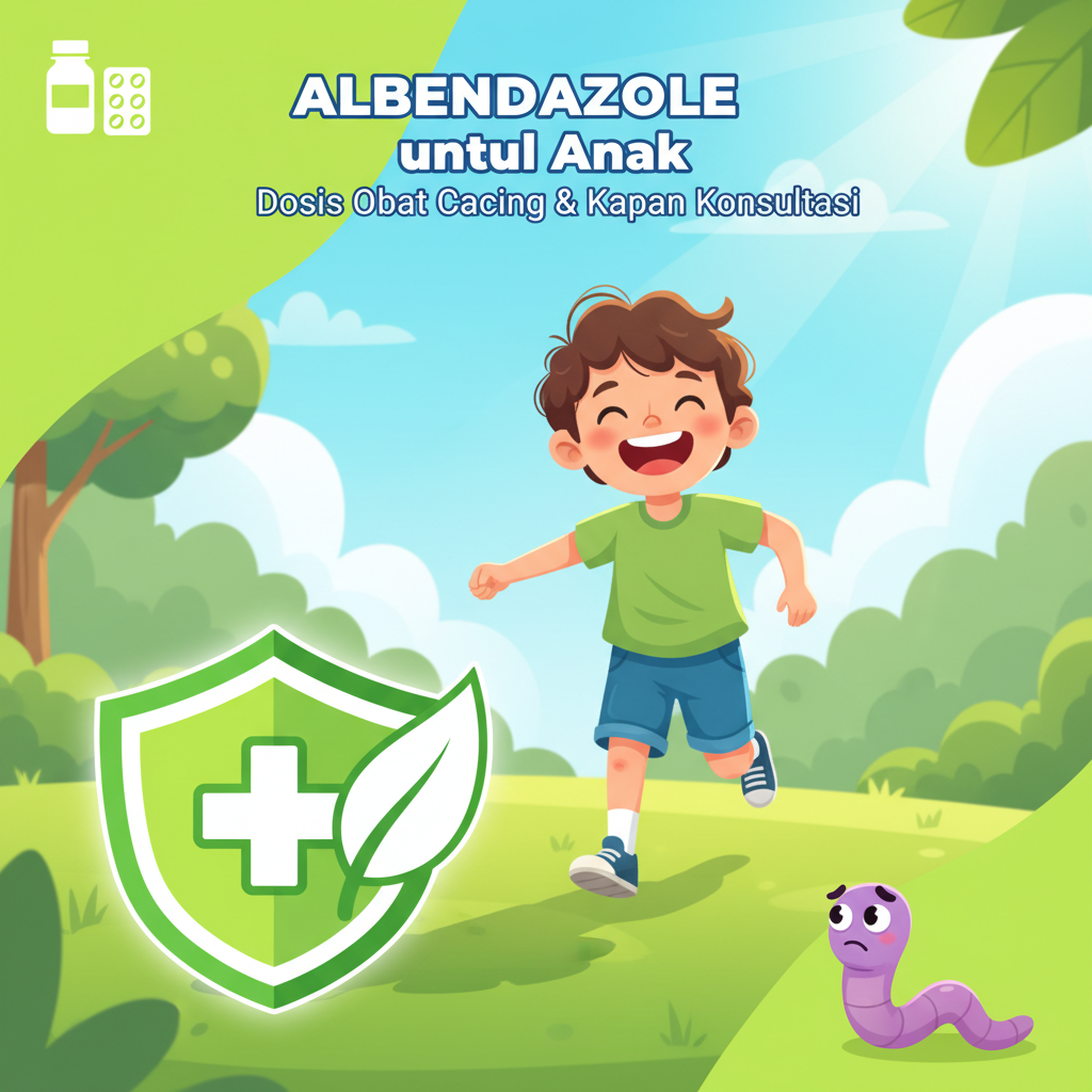 Albendazole untuk Anak: Dosis Obat Cacing & Kapan Konsultasi