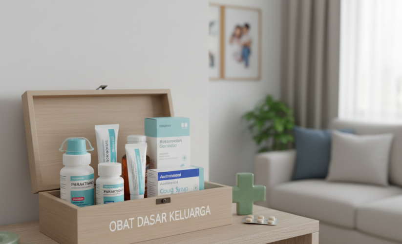 Illustration of Daftar Obat Dasar Apotek Mini di Rumah untuk Keluarga