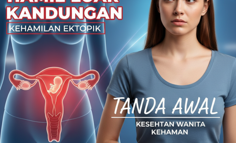 Illustration of Hamil Luar Kandungan: Tanda Awal Kehamilan Ektopik