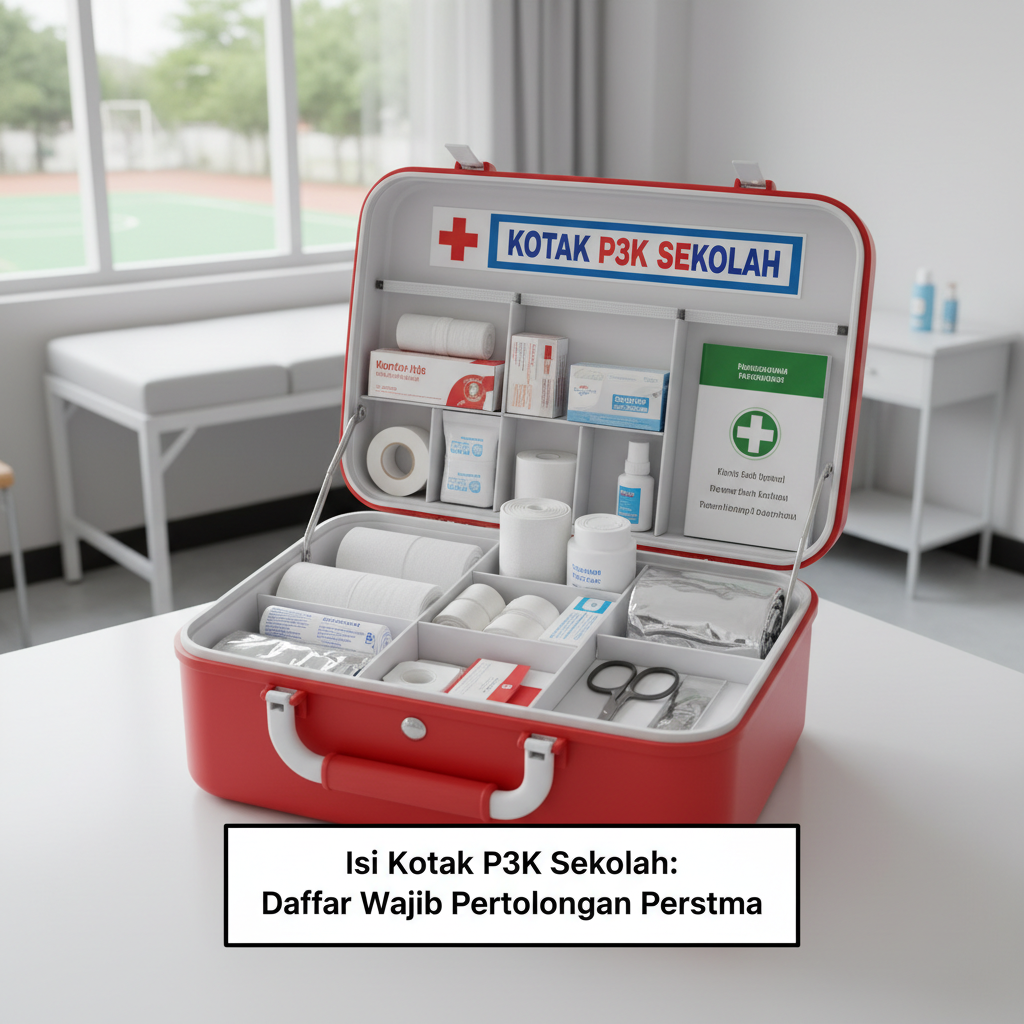 Isi Kotak P3K Sekolah: Daftar Wajib Pertolongan Pertama