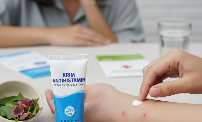 Illustration of Krim Antihistamin: Kapan Dipakai untuk Alergi Kulit & Gatal?