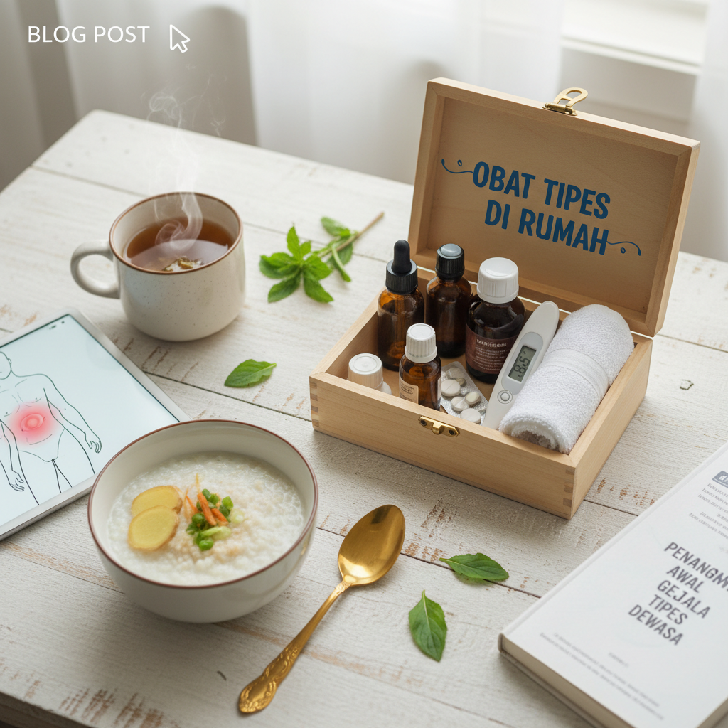 Penanganan Awal Gejala Tipes Dewasa: Obat Tipes di Rumah