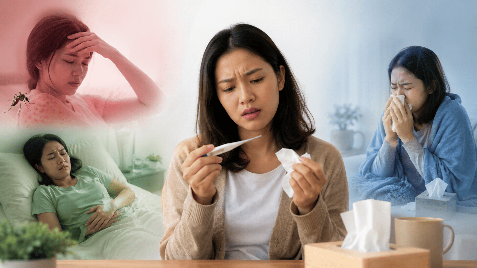 Beda DBD, Tipes, dan Flu: Ini Gejala yang Sering Membingungkan
